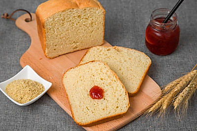 面包机做面包的方法（小麦胚芽面包）