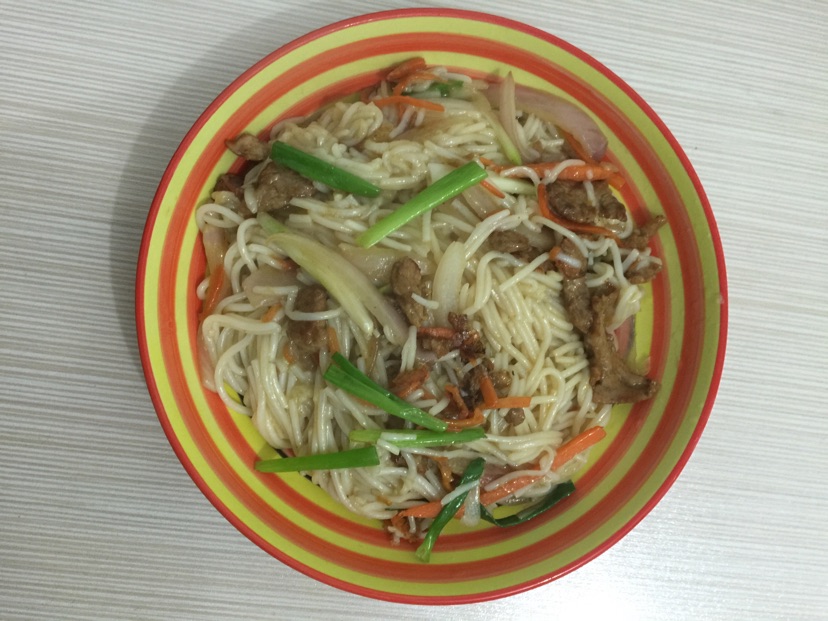 干炒意粉的做法图解8