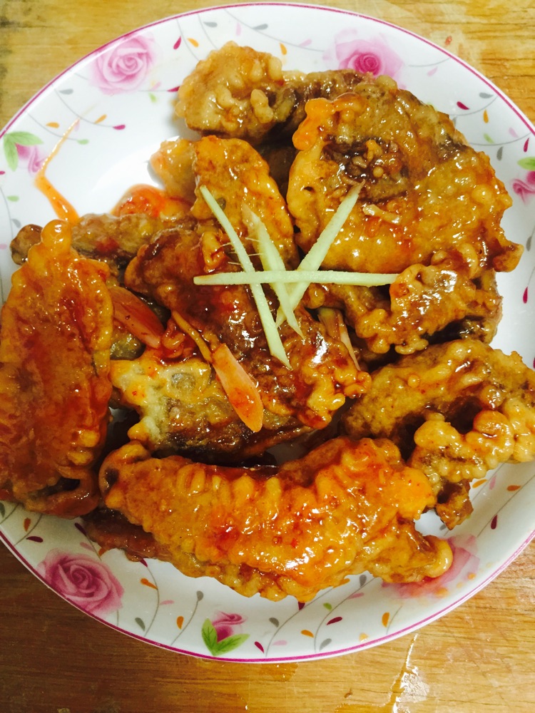 锅包肉的做法图解4