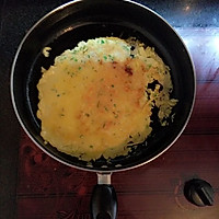 【快手早餐】秋葵鸡蛋饼的做法图解6