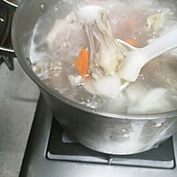 冬日小温暖：山药萝卜羊排汤的做法图解5