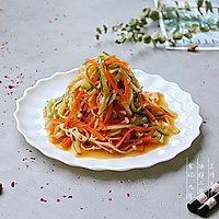 #秋天怎么吃# 快手菜——凉拌三丝的做法图解8