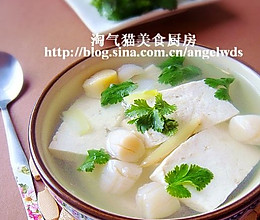 干贝豆腐汤的做法