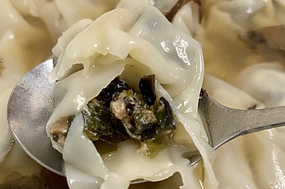 海带猪肉大馄饨
