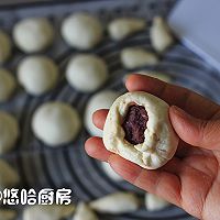 蘑菇豆沙包的做法图解5