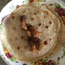 软饼五花肉卷