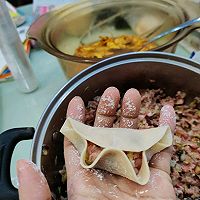 【详细包法】白菜香菇猪肉水饺的做法图解6