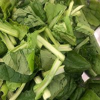 小白菜香菇汤的做法图解1