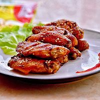 香烤鸡翅#鲜有赞，爱有伴#的做法图解8