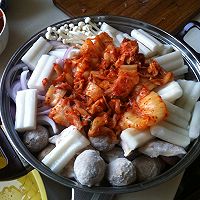 韩国泡菜部队锅的做法图解9