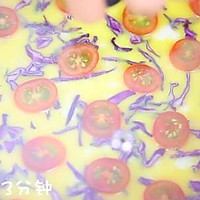 紫甘蓝蛋饼 宝宝辅食食谱的做法图解9