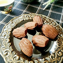 巧克力玛德琳#熙悦食品低筋粉#