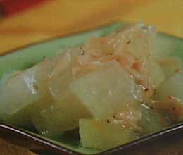 虾皮冬瓜-孕妈食谱的做法