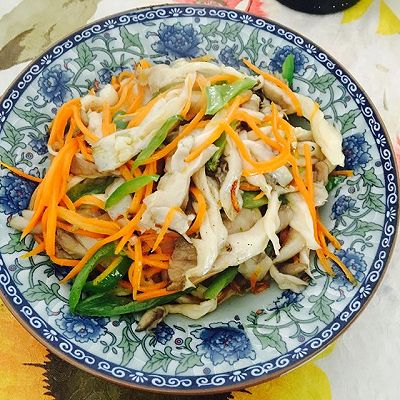 青椒平菇