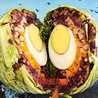 粗粮蔬菜团的做法图解6