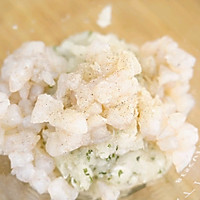 #助力高考营养餐#无油炸虾仁鱼肉凤梨丸的做法图解5