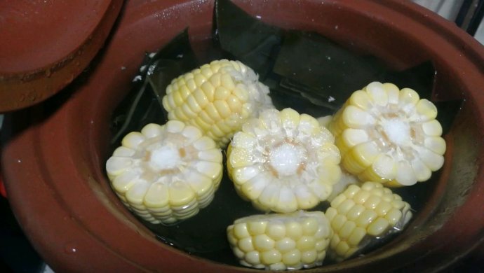 骨头海带玉米汤