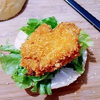 超松软香酥鸡腿汉堡包(汉堡胚+炸鸡腿超详细步骤)的做法图解27