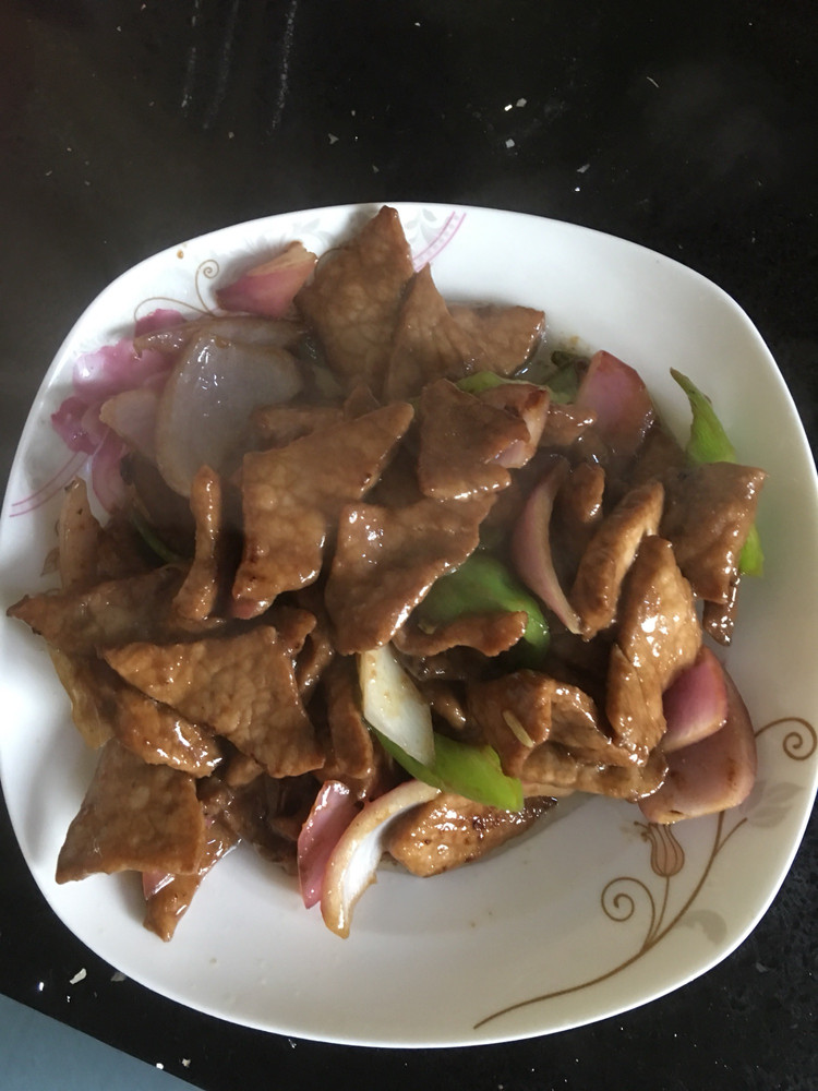 炒肉片的做法
