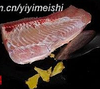 海鲜酱焖黄豆鱼腩的做法图解4