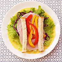 丘比沙拉汁-凯撒早餐卷的做法图解4