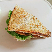 最简单的三明治速食早餐