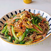 香辣肉蛋油菜面