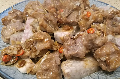 面酱蒸排骨/香糯的芋头是彩蛋
