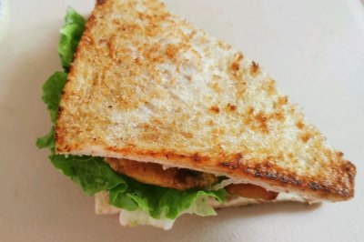 最简单的三明治速食早餐
