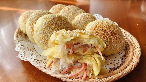 萝卜丝酥饼：一碰掉渣