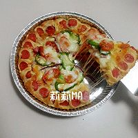 超多详细图片的”披萨”制作过程！！的做法图解18