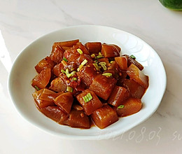 红油豆瓣焖冬瓜的做法