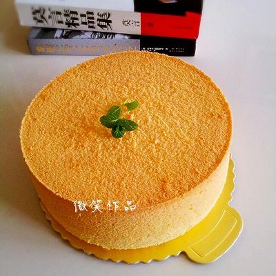 八寸戚风蛋糕