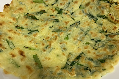 韭菜鸡蛋饼