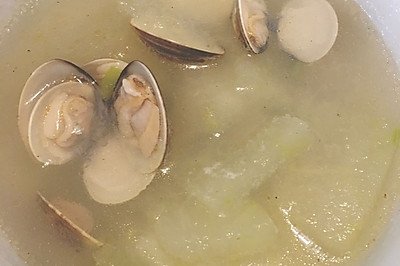 冬瓜蛤蜊汤（清淡美味，减肥好代餐！）