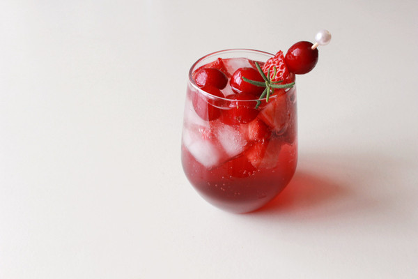 夏日莓果冻饮