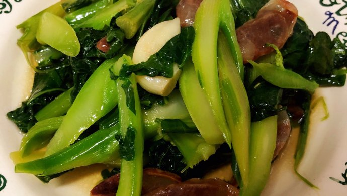 腊味芥蓝