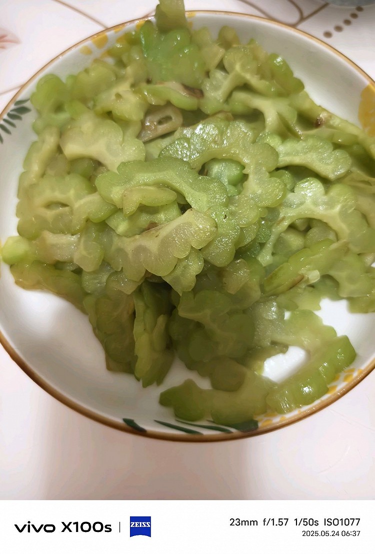 清炒苦瓜的做法