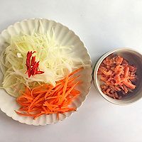 胡萝卜炒苤蓝丝#西王领鲜好滋味#的做法图解2