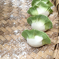 田园春色～双色饺子的做法图解12