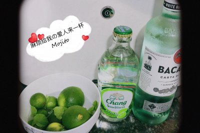 麻烦给我的爱人来一杯mojito