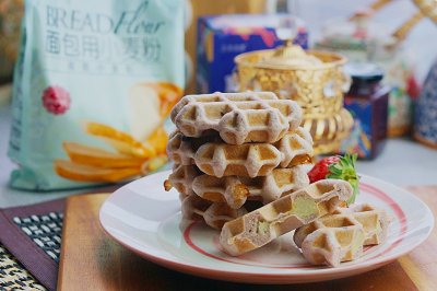 地瓜芝士华夫饼（发酵版）