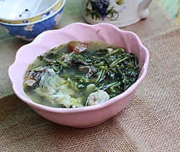 西洋菜陈肾生鱼汤的做法