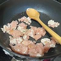#橄榄中国味 感恩添美味#鸡肉糜烩豆腐的做法图解3