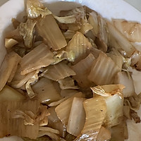 第一次做没有辣椒的醋熘白菜的做法图解2