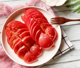 减脂期也可以吃的糖渍西红柿的做法