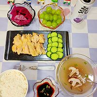 海南鸡饭+菌菇汤的做法图解6