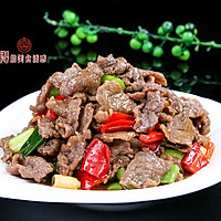 快手菜之【小炒黄牛肉】的做法图解5