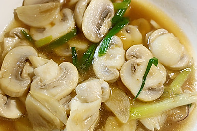清炒白蘑菇