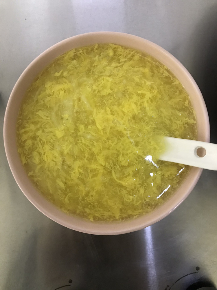 白菜心鸡蛋汤的做法